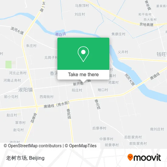 老树市场 map