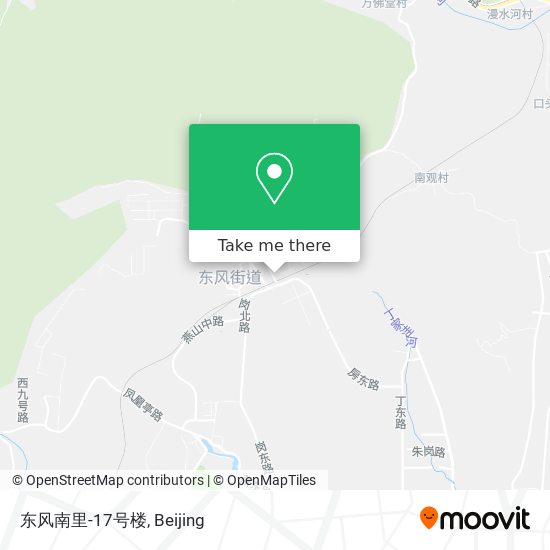 东风南里-17号楼 map