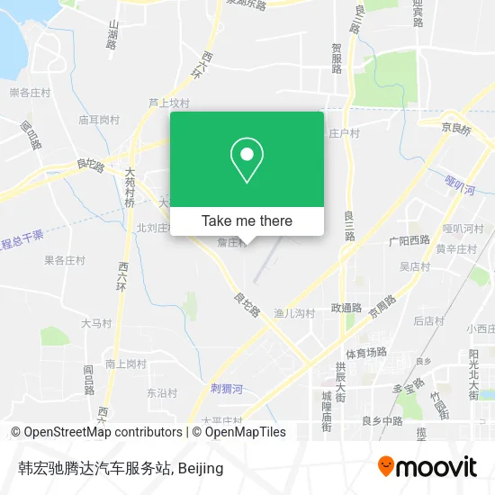 韩宏驰腾达汽车服务站 map