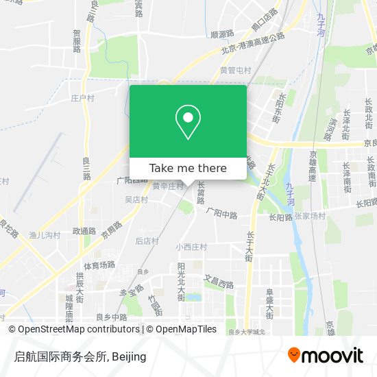 启航国际商务会所 map