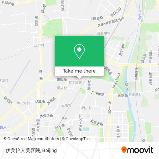 伊美怡人美容院 map