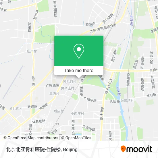 北京北亚骨科医院-住院楼 map
