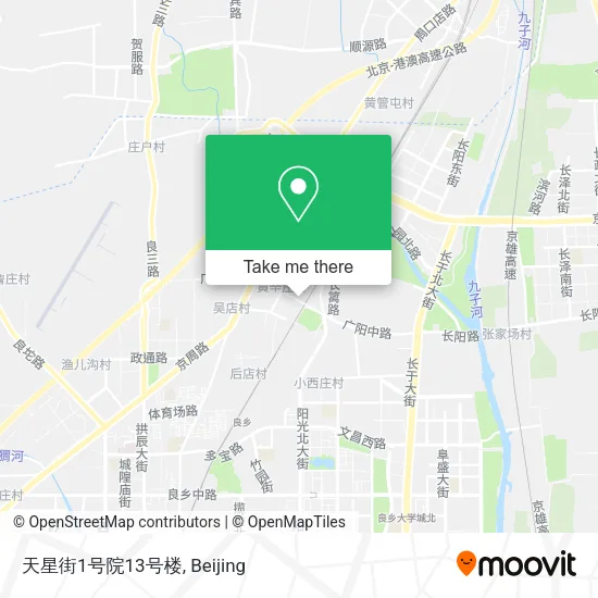 天星街1号院13号楼 map