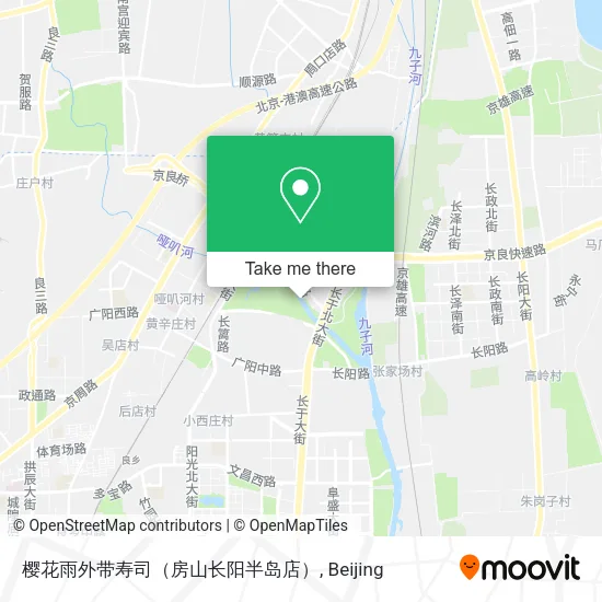 樱花雨外带寿司（房山长阳半岛店） map