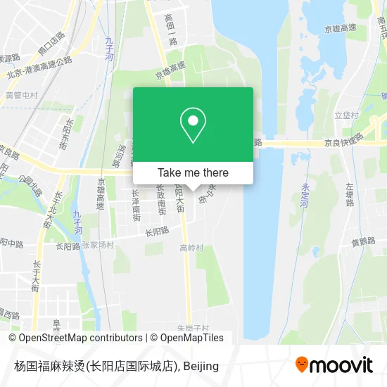 杨国福麻辣烫(长阳店国际城店) map