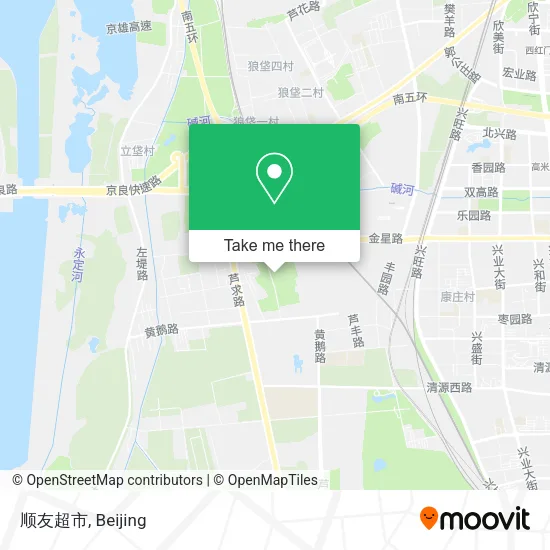 顺友超市 map