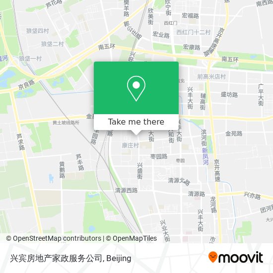 兴宾房地产家政服务公司 map
