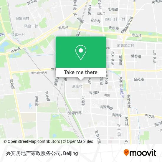 兴宾房地产家政服务公司 map