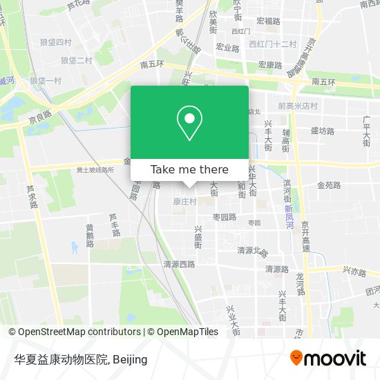 华夏益康动物医院 map