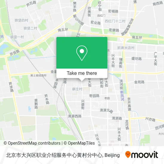 北京市大兴区职业介绍服务中心黄村分中心 map