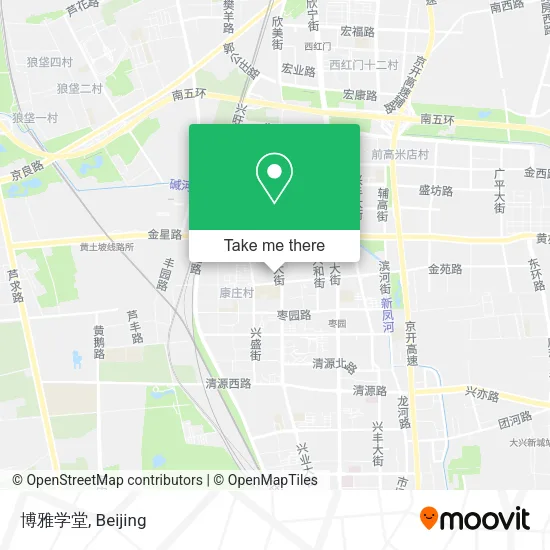 博雅学堂 map