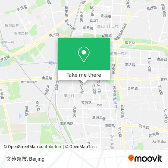 文苑超市 map