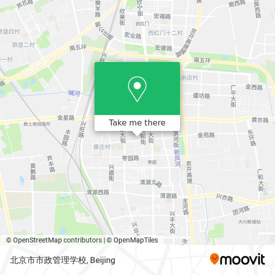 北京市市政管理学校 map