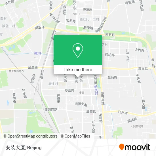 安装大厦 map