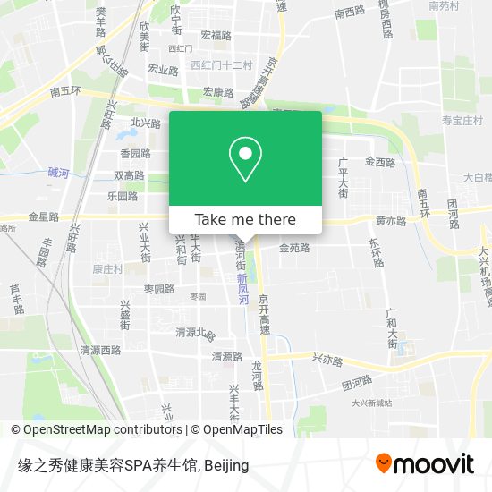 缘之秀健康美容SPA养生馆 map