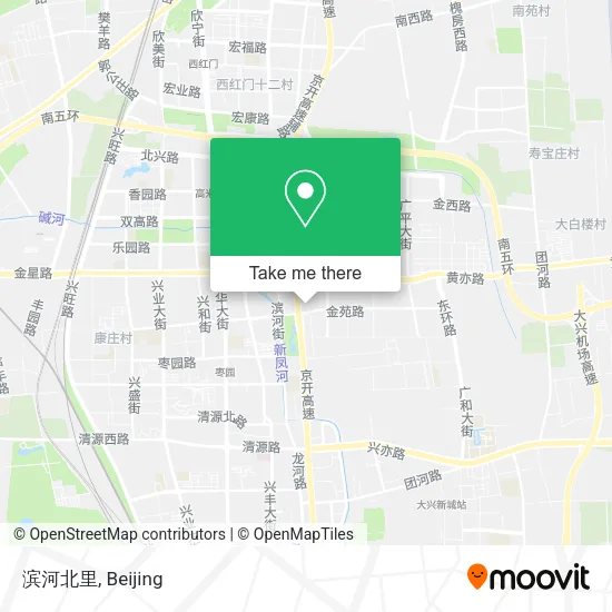 滨河北里 map