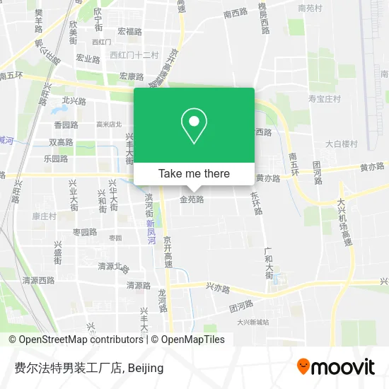 费尔法特男装工厂店 map