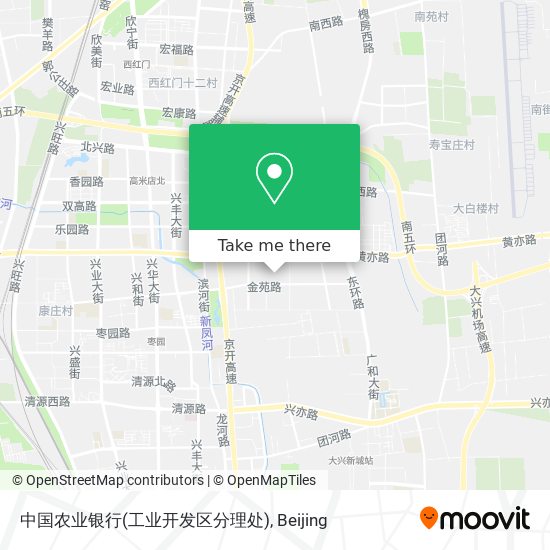 中国农业银行(工业开发区分理处) map