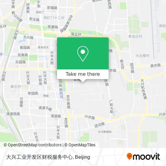 大兴工业开发区财税服务中心 map