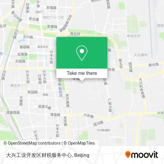 大兴工业开发区财税服务中心 map