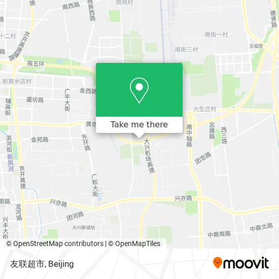 友联超市 map