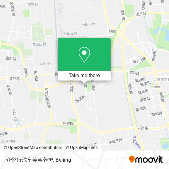 众悦行汽车美容养护 map