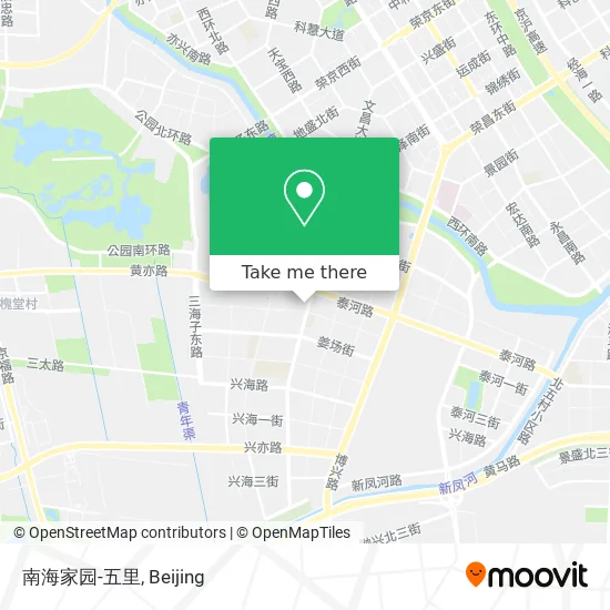 南海家园-五里 map