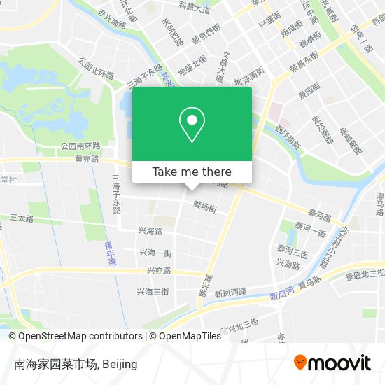 南海家园菜市场 map