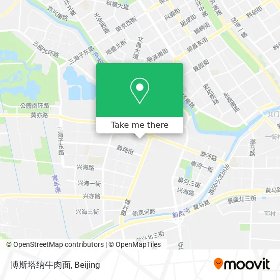 博斯塔纳牛肉面 map