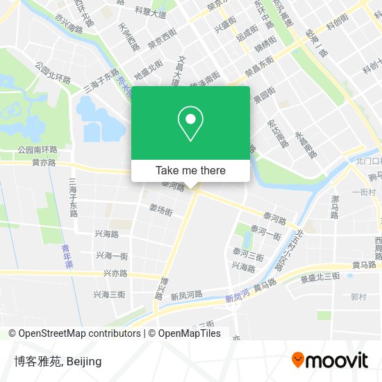 博客雅苑 map