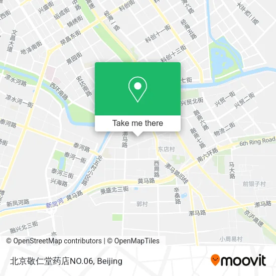 北京敬仁堂药店NO.06 map