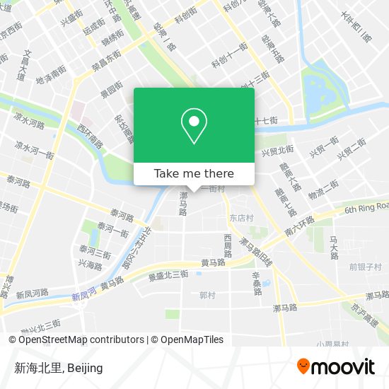 新海北里 map