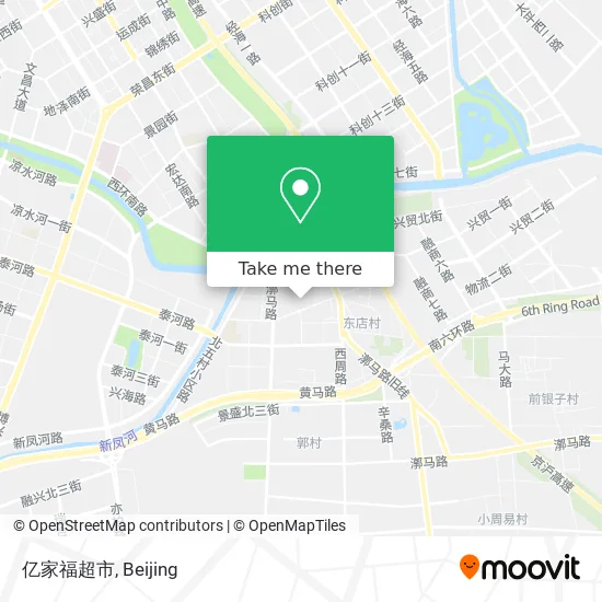亿家福超市 map