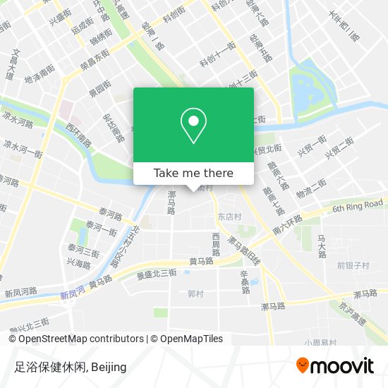 足浴保健休闲 map