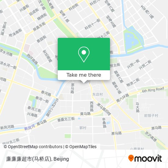 廉廉廉超市(马桥店) map
