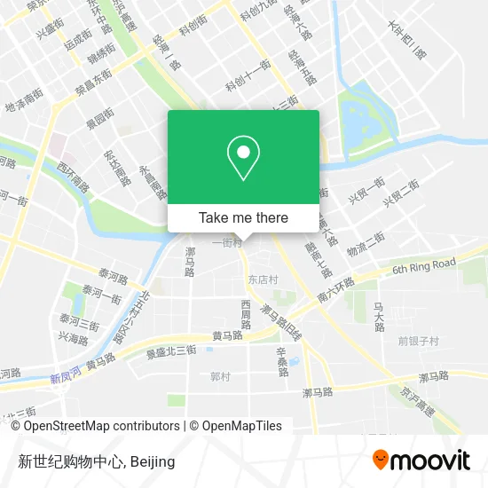 新世纪购物中心 map