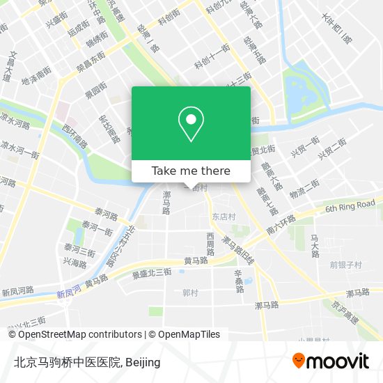 北京马驹桥中医医院 map
