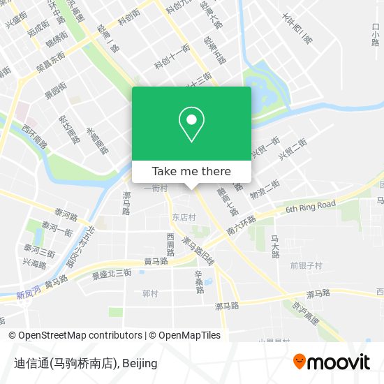 迪信通(马驹桥南店) map