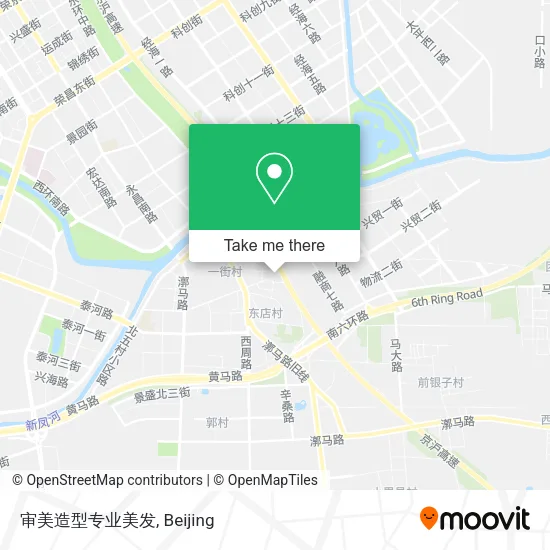 审美造型专业美发 map