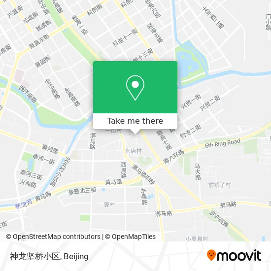 神龙坚桥小区 map