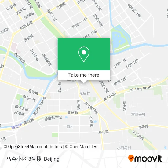 马会小区-3号楼 map