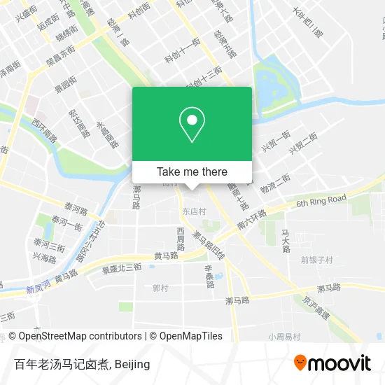 百年老汤马记卤煮 map