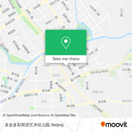 多姿多彩双语艺术幼儿园 map