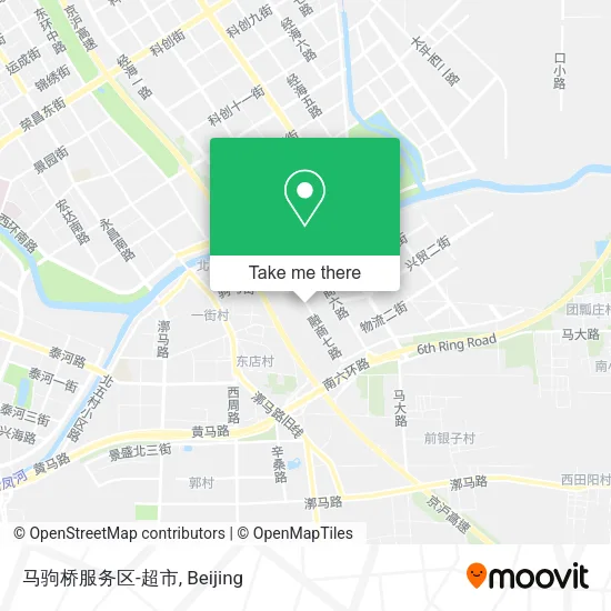 马驹桥服务区-超市 map