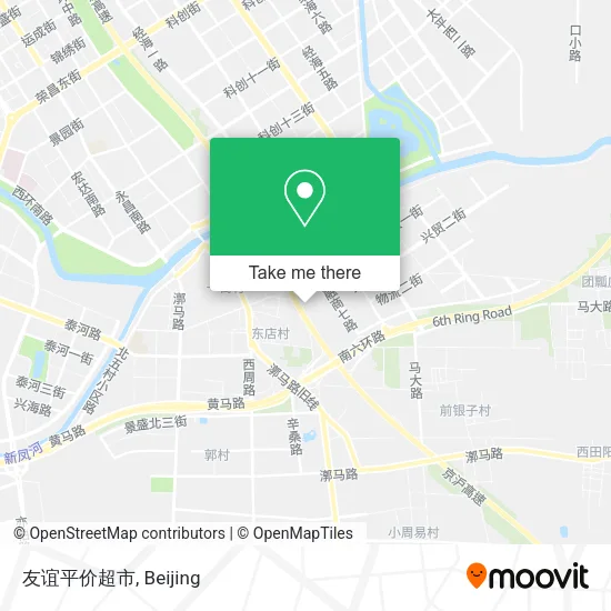 友谊平价超市 map