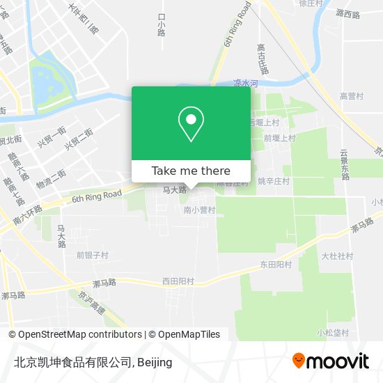 北京凯坤食品有限公司 map