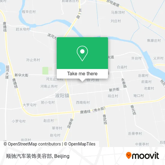 顺驰汽车装饰美容部 map