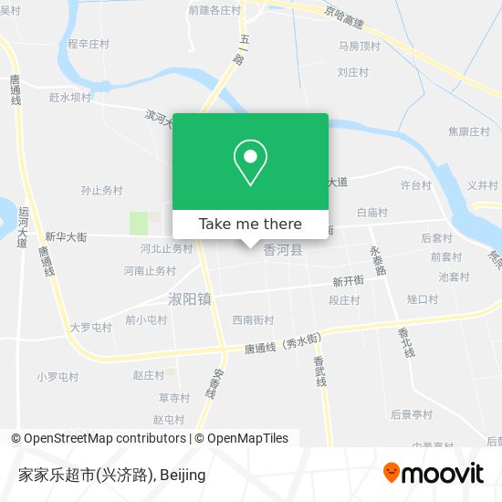 家家乐超市(兴济路) map