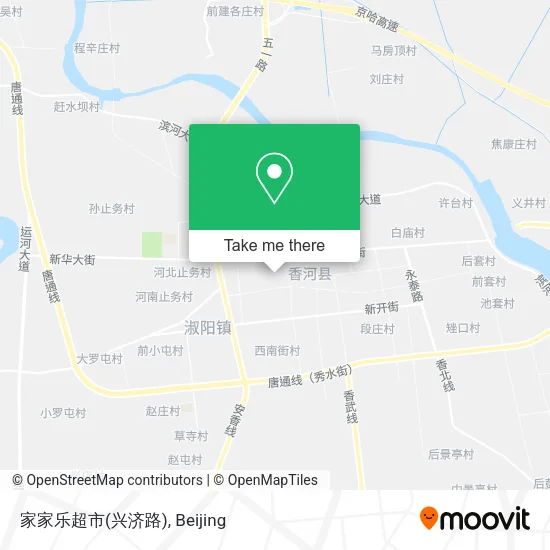 家家乐超市(兴济路) map