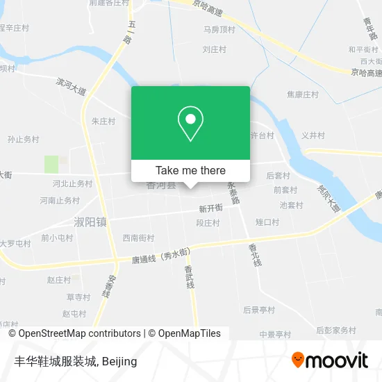 丰华鞋城服装城 map